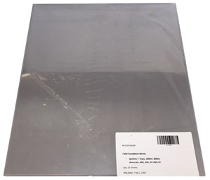 Ultem/PPSF Foundation Sheet (pkg of 20)