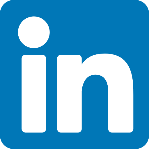 linkedin logo blue