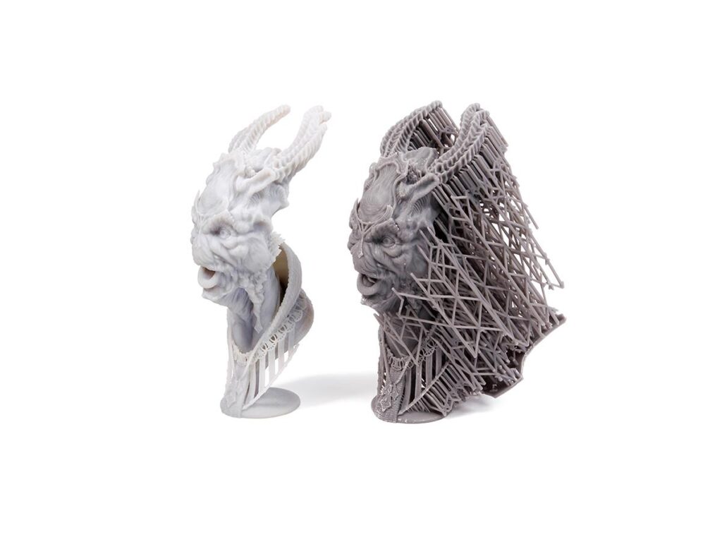 Support Pins vs Smooth Parts S J35 vs Desktop 3DP