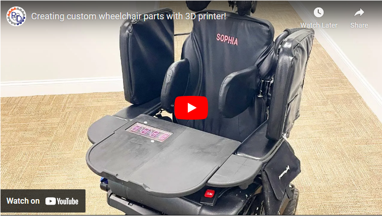 Custom Wheelchair Parts